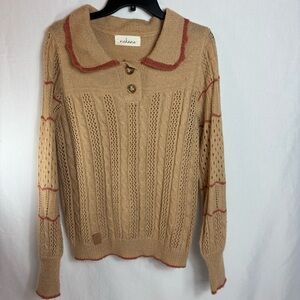Nekane Wool Blend Sweater Size L Handcrafted Barcelona Boutique | Boho Roma Y2K